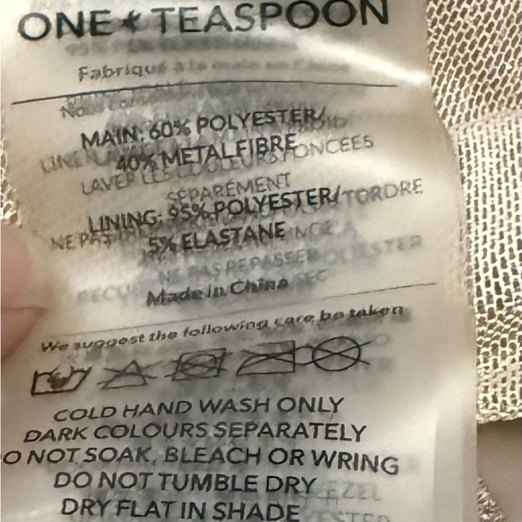 One Teaspoon Gold Wide-Leg Pants - Picture 8 of 11